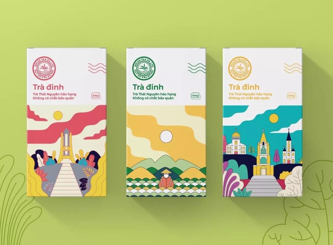 包裝設計 | 插畫類茶葉包裝設計 包裝設計 | 插畫類茶葉包裝設計